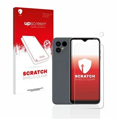 Abbildung von upscreen Schutzfolie für Fairphone 4 (Display+Kamera) Kristall klar, Kratzschutz, Anti Fingerprint