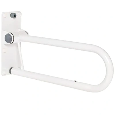 Abbildung von RIDDER Assistent A0130101 WC Aufstehbügel, Haltegriffe, klappbar, ca. 55,5 cm, weiß