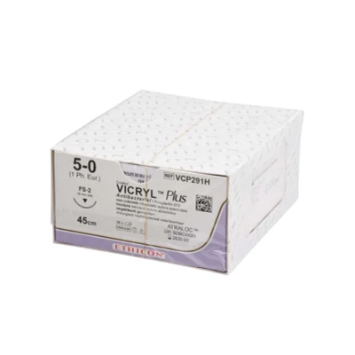 Abbildung von VICRYL Plus violett geflochten 0,7m 3/0 V6 Stärke 2 36er