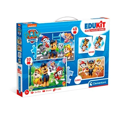 Abbildung von Clementoni Edukit Paw Patrol Puzzles 4 in 1