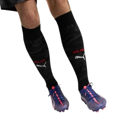 Abbildung von AC Milan 25/26 Graphic Torwartsocken Herren PUMA Black Shadow Gray
