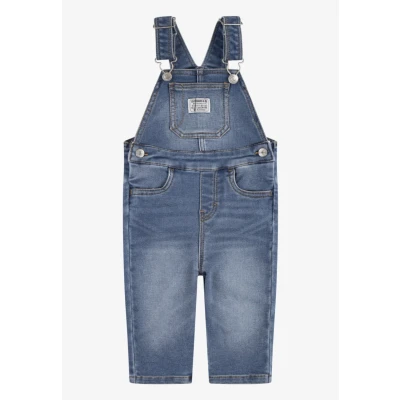 Abbildung von Levi&#039;s MY First Unisex Latzhose für Kinder, Größe: 86, Blue denim