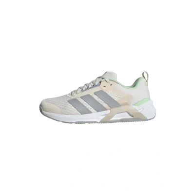 Abbildung von adidas Women&#039;s Dropset Control Trainingsschuh Chalk White/Halo Silver/Lime Burst 37 1/3