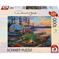 Abbildung von Darrell Bush: Campingidyll am See, Puzzle