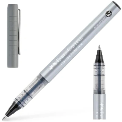 Abbildung von Faber Castell Tintenroller, 0,7 mm, Schwarz