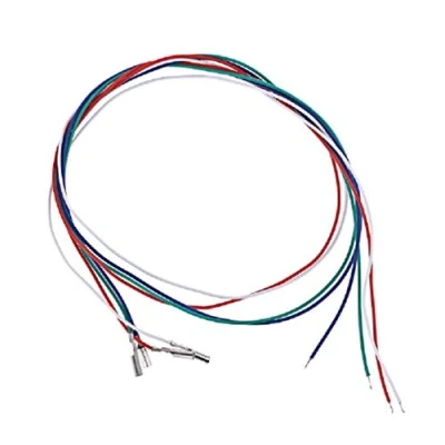 Abbildung von Patrone Phono Kabel Leads Header Wire Universal Cartridge Cable Wires for Turntable Headshell Cassette Tape Drive Belt Assorted Recorder Adapter Display Shelf Stand Pad
