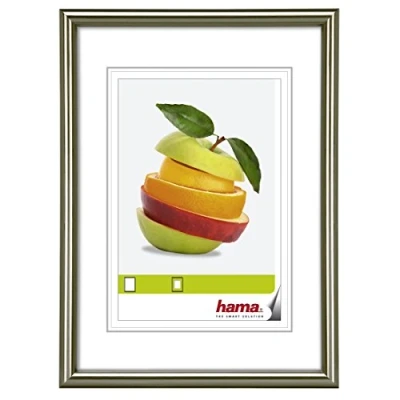 Abbildung von Hama Kunststoffrahmen Sevilla Dekor, Grau Matt, 30 x 45 cm