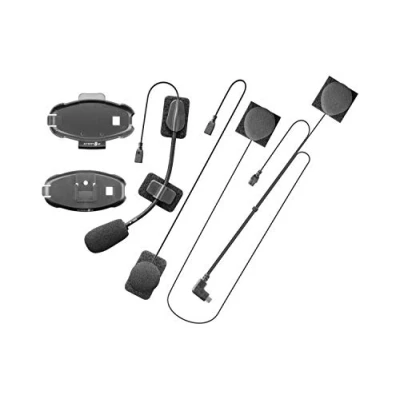 Abbildung von Interphone MICINTERPHOF10 Ersatz oder zusätzliches Audio Set für zweiten Motorradhelm kompatible Active und Connect Produkte