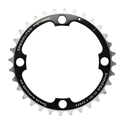 Abbildung von Specialites TA Kettenblatt Chinook 32 / Ø 104 mitte schwarz Fahrrad Ritzel