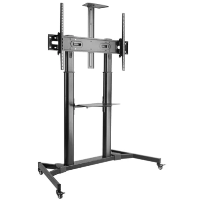 Abbildung von RICOO TV Ständer Rollbar Höhenverstellbar Universal für 55 110 Zoll, Fernsehständer mit Rollen FS3610, Stand Fernseh Standfuß Fernseher Standfuss bis 100 Kg max VESA 1000x600 mm, Standfüße