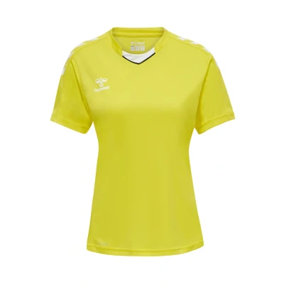 Abbildung von hummel hmlCORE XK Poly Trikot Damen F9368 gelbweiss, 2XL