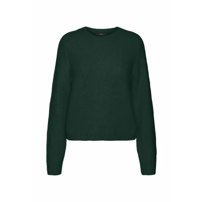 Abbildung von Vero Moda Vmnovah O NECK Strickpullover, Damen, Größe: XS, Pine grove