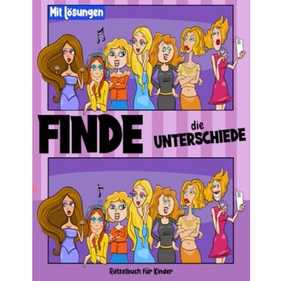 Abbildung von Finde die unterschiede Rätselbuch für Kinder: Bunte Bilderrätsel und spannende Herausforderungen junge Entdecker (finde Kinder, Band 5)