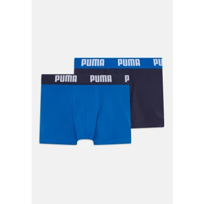 Abbildung von PUMA Boy&#039;s Everyday Basic Boxer, Navy/Blue New, 122/128 (2er Pack)
