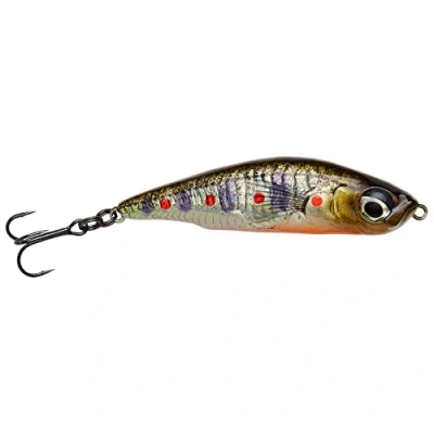 Abbildung von Savage Gear Hardbait zum Twitchen auf Forellen &amp; Barsche 5,5cm 7g Sticklebait Pencil Sinking, Farbe:Brown Trout Smolt