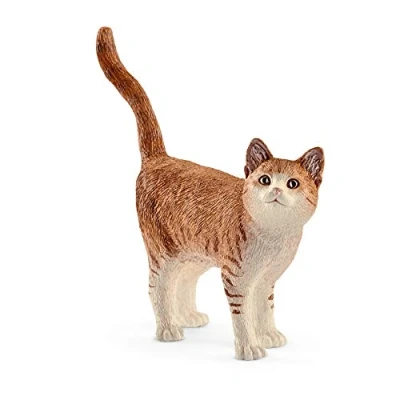 Abbildung von Schleich Figur Farm World Katze Grün 6,6x1,7x5,6
