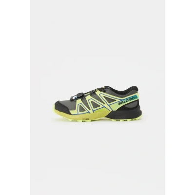 Abbildung von Salomon Speedcross J Unisex Hikingschuh für Kinder, Größe: 34, Urban chic/sharp green/dark citron Textil/synthetik