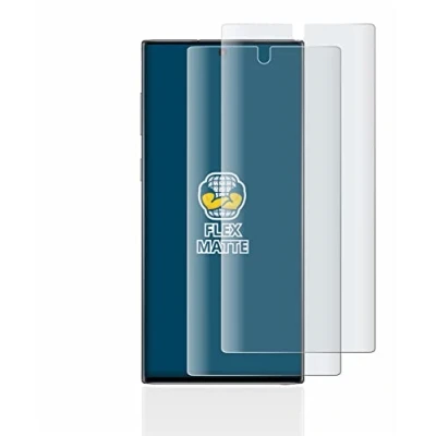 Abbildung von BROTECT Full Cover Schutzfolie Matt für Samsung Galaxy Note 10 (case friendly) (2 Stück) Screen Displayschutz Folie, 3D Curved, Anti Reflex
