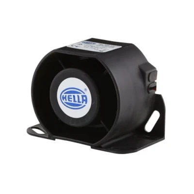 Abbildung von HELLA Rückfahrwarner 112dB(A) Frequenzbereich: 1250Hz geschraubt Kabel: 159mm Stecker: offene Kabelenden Menge: 1 3SL 996 139 111