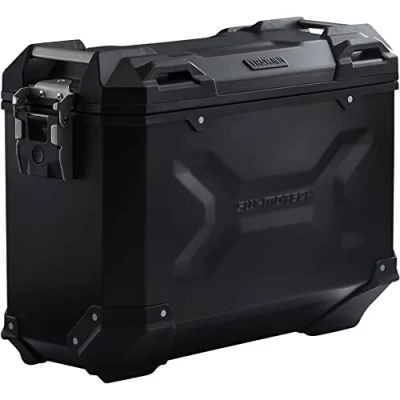 Abbildung von SW MOTECH TRAX ADV M Aluminium Seitenkoffer 37L, Links, Schwarz