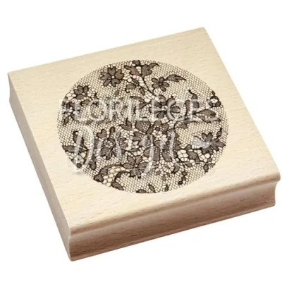 Abbildung von Florilèges Design FF124020 Stempel aus Holz, Dimensions : 8 x cm