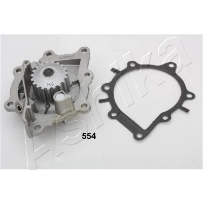 Abbildung von ASHIKA 35 05 554 Wasserpumpe 19 FORD: FOCUS 3 Turnier, Mondeo 5 Kombi, 3, PEUGEOT: Boxer Kastenwagen, 308 SW 2, 4007, CITROËN: C8