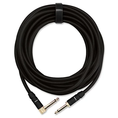 Abbildung von Pronomic INST A 6 Klinkenkabel m Instrumentenkabel, 6,3mm Klinke, Klinke (600 cm), 24 Karat vergoldet, flexibler und robuster Außenmantel