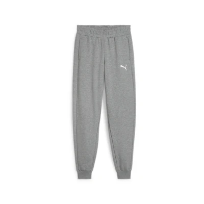 Abbildung von puma Teamgoal Jogginghose für Kinder, Größe: 152, Medium gray heather white