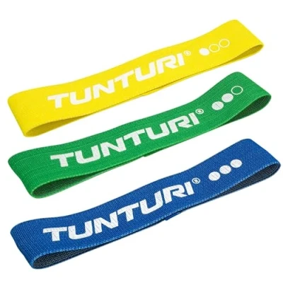 Abbildung von 3er Set Power Band Widerstandsband mit Stärke 4 14 kg Fitnessband