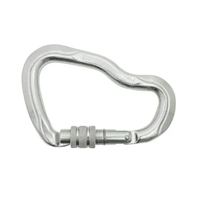 Abbildung von KONG Ferrata Screw Sleeve, Karabinerhaken aus Leichter Legierung/Schraubzwinge/große Öffnung, glänzend