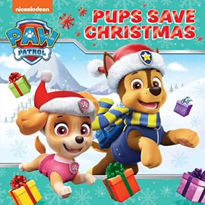 Abbildung von PAW Patrol Picture book Pups Save Christmas: A festive illustrated adventure story for children aged 2, 3, 4, 5 based on the Nickelodeon TV Series, featuring special guest Santa!