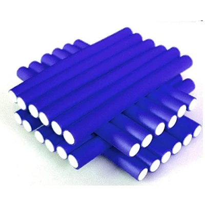 Abbildung von FP Papilotten Flex Wickler Set 14 mm blau (24 Stck. + Kosmetiktasche Vent Bürste)