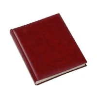 Abbildung von walther design Fotoalbum rot 30 x 37 cm Kunstleder mit erhabene Bünde, Classic FA 373 R