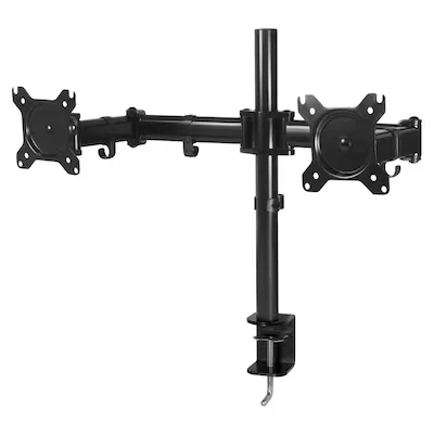 Abbildung von ARCTIC Z2 Basic Zweifach Monitorarm 13 bis 27 Zoll, 15 Neigung, 360 Rotation, Kabelmanagement