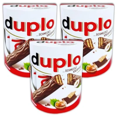 Abbildung von Duplo Schmeckt knusperleicht 1 Packung mit je 10 Einzelriegelny, 10er Pack (10 x 18.2 g)