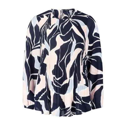 Abbildung von Betty Barclay Schlupf MIT Plissee Bluse, Damen, Größe: 46, Dark bluerosé