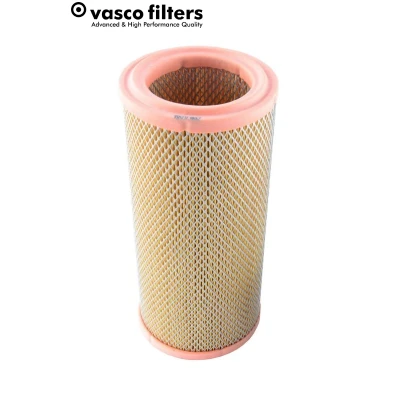 Abbildung von DAVID VASCO A662 Luftfilter 243 111 rund Filtereinsatz mit integriertem Gitter PEUGEOT: 306 Schrägheck, 205 II Cabrio
