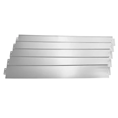 Abbildung von casa.pro Beetumrandung, LxH: 100x15 cm, Rasenkante Metall 5 x 100cm verzinkt Beeteinfassung Mähkante 5m