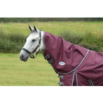 Abbildung von Weatherbeeta Winterdecke Comfitec Plus Dynamic II Neck Rug Medium Maroon/Grau/Weiß L