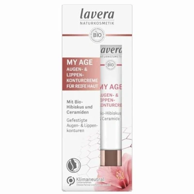 Abbildung von Lavera Augenpflege MY AGE Augencreme &amp; Lippenkonturcreme Augenpflege, Damen, Größe: 15 ml, White