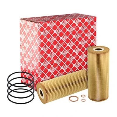 Abbildung von FEBI BILSTEIN 105764 Ölfilter mit Dichtring Filtereinsatz MERCEDES BENZ: SK, MK
