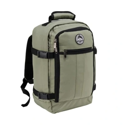 Abbildung von Cabin Max Handgepäck Rucksack 40x20x25 für Ryanair Reiserucksack Flugzeug Unter Sitzplatz Travel Backpack Tasche Herren Damen Seitliche Kompression Recyceltes Polyester 20L Metz