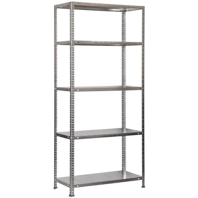 Abbildung von SimonRack Schwerlastregal, Lagerregal, 180x90x30 Metallregal, Kellerregal, Biegestelle 100 kg, 5 Fachböden, Galvanisiert Comfort