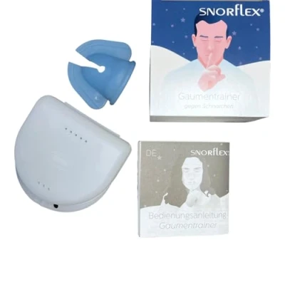 Abbildung von Snorflex Schnarchstopper Gaumfit Gaumentrainer gegen Schnarchen inkl. Aufbewahrungsbox