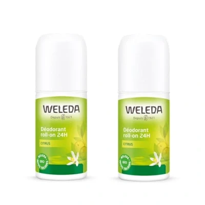 Abbildung von WELEDA Duo Deodorant Roll on 24H Citrus 2 x 50 ml