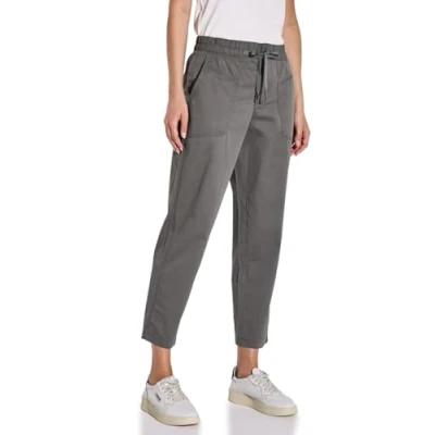 Abbildung von STREET ONE Damen A378683 Hose im Cargo Look, Overcast Grey, 44W x 28L