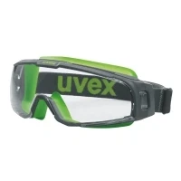 Abbildung von uvex Arbeitsschutzbrille u sonic 9308245 Schutzbrille Schwarz, Grün