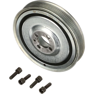 Abbildung von GATES TVD1013A Kurbelwellenriemenscheibe 170 mit Zubehör FleetRunner Micro V Stretch Fit FIAT: Doblo I Kombi, Freemont, II Kasten / Kombi