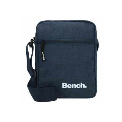 Abbildung von Fabrizio Bench kleine Umhängetasche Schultertasche Small Shoulderbag Crossbag 64153, Farbe:Dunkelblau/Weiss, Einheitsgröße