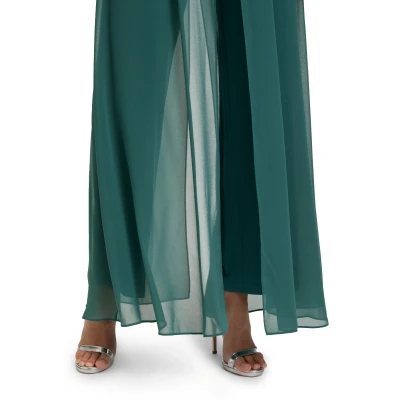 Abbildung von Vera Mont Kurzarm Jumpsuit, Damen, Größe: 48, Dark emerald